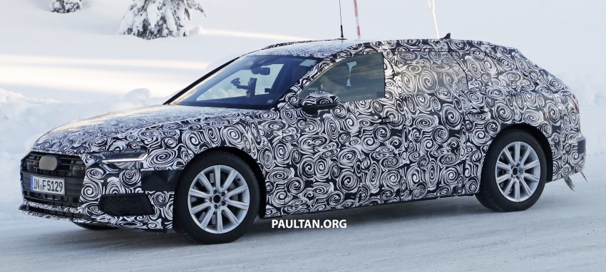 SPIED: C8 Audi A6 Avant caught, including interior 783392