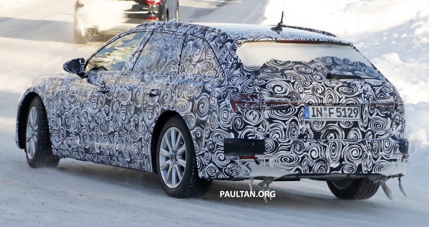 SPIED: C8 Audi A6 Avant caught, including interior 783397