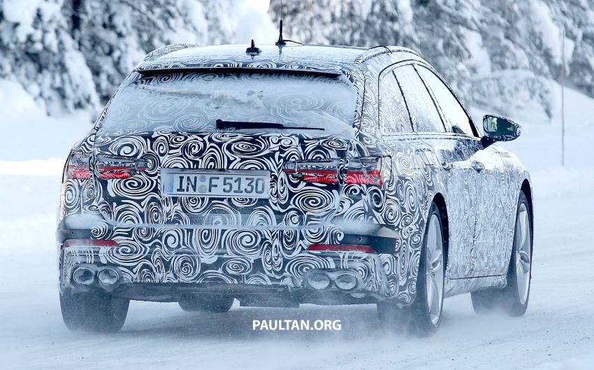 SPIED: 2019 Audi S6 Avant undergoing winter trials 775085