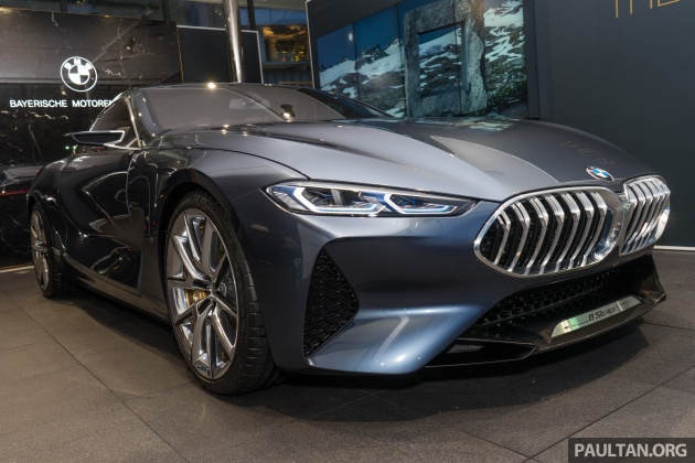 BMW 8 Series Concept buat penampilan di M’sia – dipamerkan di BMW Luxury Excellence Pavilion KL