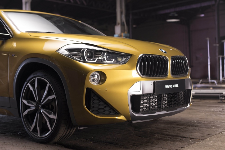 BMW X2 Rebel Edition revealed for Italy – only 5 units 778056