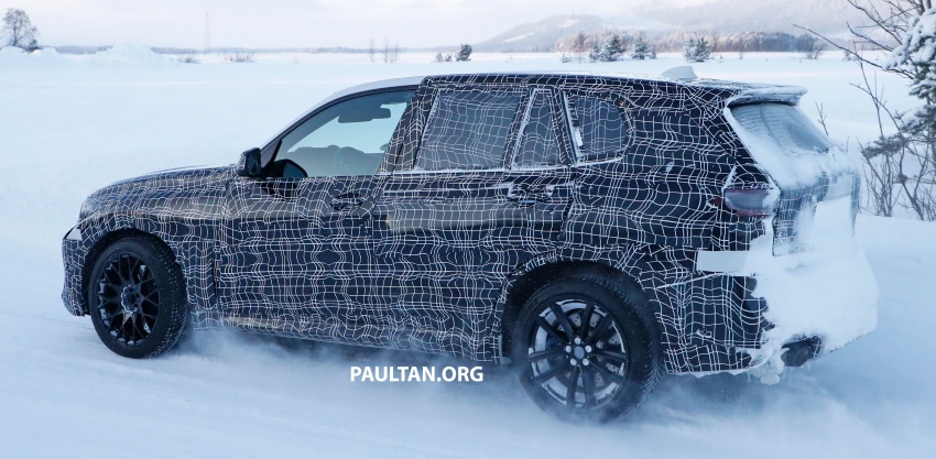 SPYSHOTS: Next BMW X5 M spotted winter testing 774231