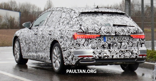 SPYSHOTS: C8 Audi A6 Avant seen with sedan sibling