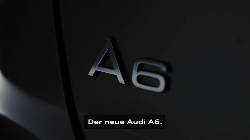 VIDEO: C8 Audi A6 officially teased ahead of debut 782954