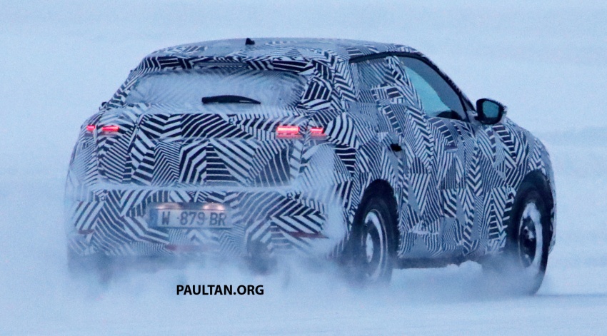 SPYSHOTS: DS 3 Crossback running winter trials 773479