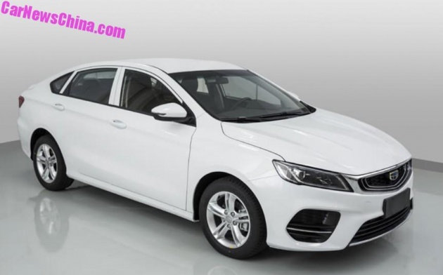 Geely SL – new compact sedan for China gets leaked