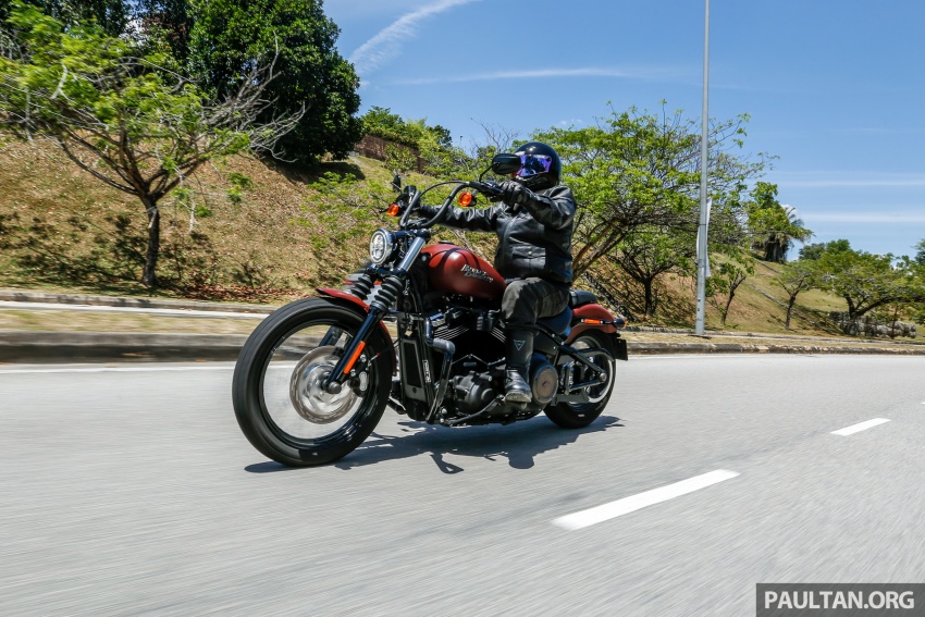 2018 Harley-Davidson Street Bob first ride in Malaysia Image #778917