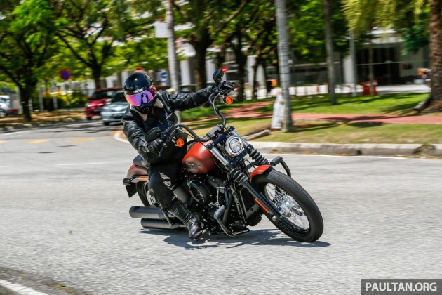 2018 Harley-Davidson Street Bob first ride in Malaysia