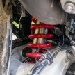 TUNGGANG UJI: Honda CRF250 Rally mampu tunjuk lagak atas jalan <em>offroad</em>, santai atas jalan berturap