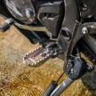 TUNGGANG UJI: Honda CRF250 Rally mampu tunjuk lagak atas jalan <em>offroad</em>, santai atas jalan berturap