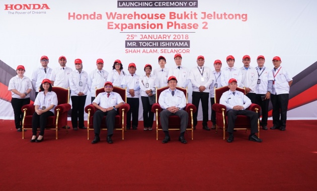 Honda Malaysia invests RM11 million to expand Bukit Jelutong parts warehouse to meet after-sales demands