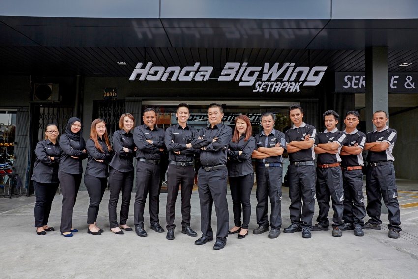 Honda BigWing – cawangan pertama di Setapak, KL 774601