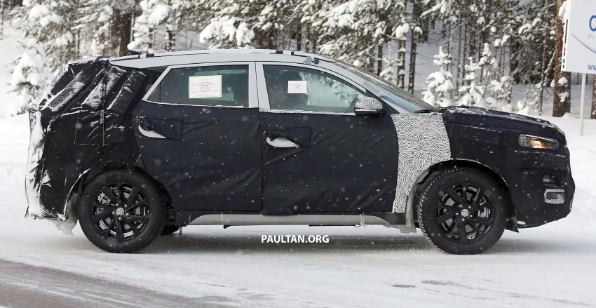 SPYSHOTS: Hyundai Tucson facelift caught testing 783609