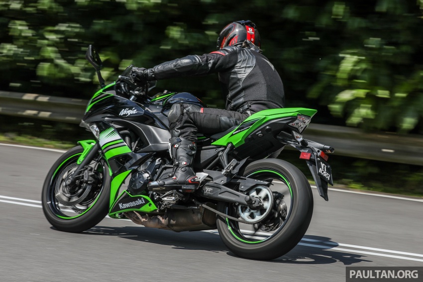 REVIEW: Kawasaki Ninja 650 and Z650 in Malaysia, RM36k-RM38k – fun with or without clothes on? 773553
