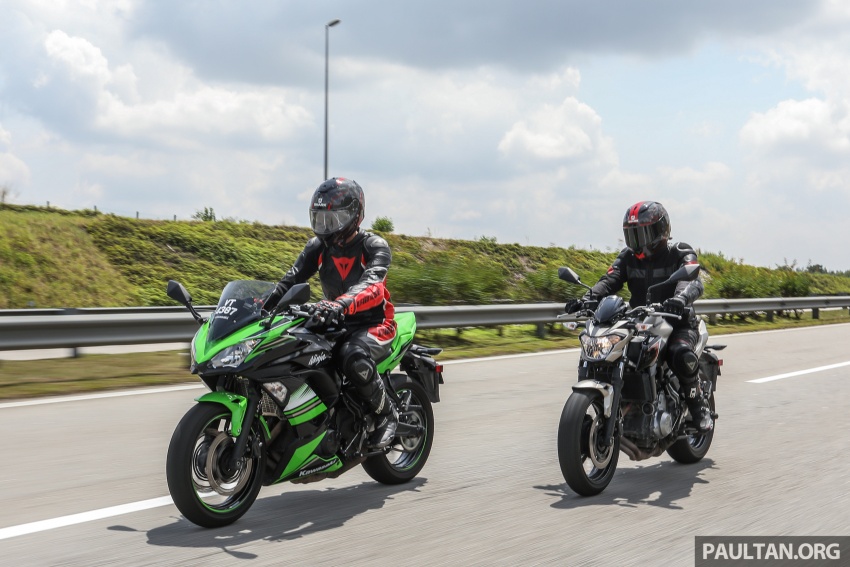 REVIEW: Kawasaki Ninja 650 and Z650 in Malaysia, RM36k-RM38k – fun with or without clothes on? 773496