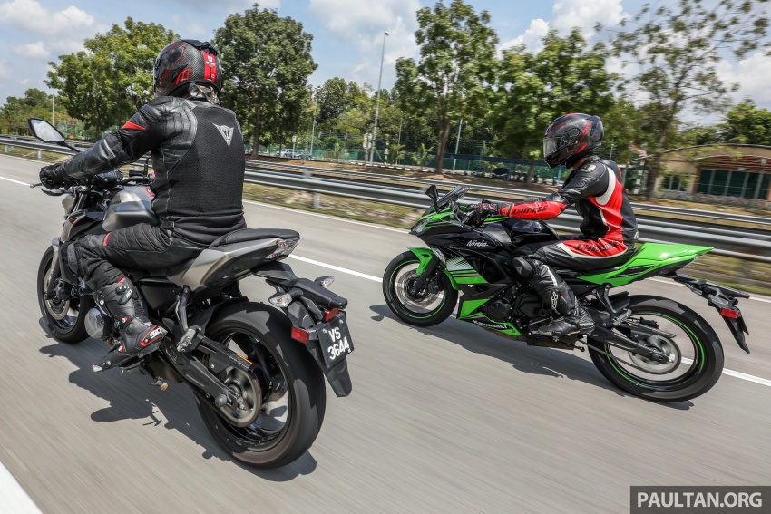 REVIEW: Kawasaki Ninja 650 and Z650 in Malaysia, RM36k-RM38k – fun with or without clothes on? 773498