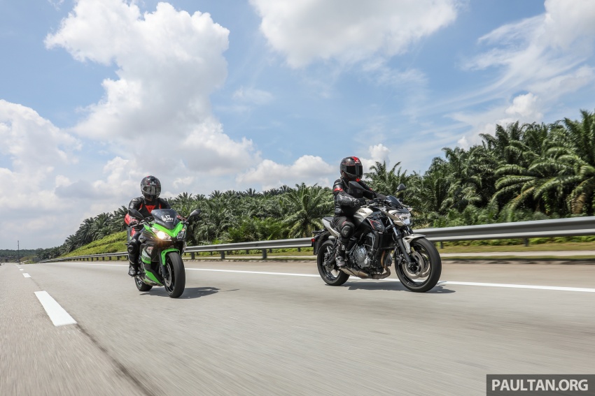 REVIEW: Kawasaki Ninja 650 and Z650 in Malaysia, RM36k-RM38k – fun with or without clothes on? 773501