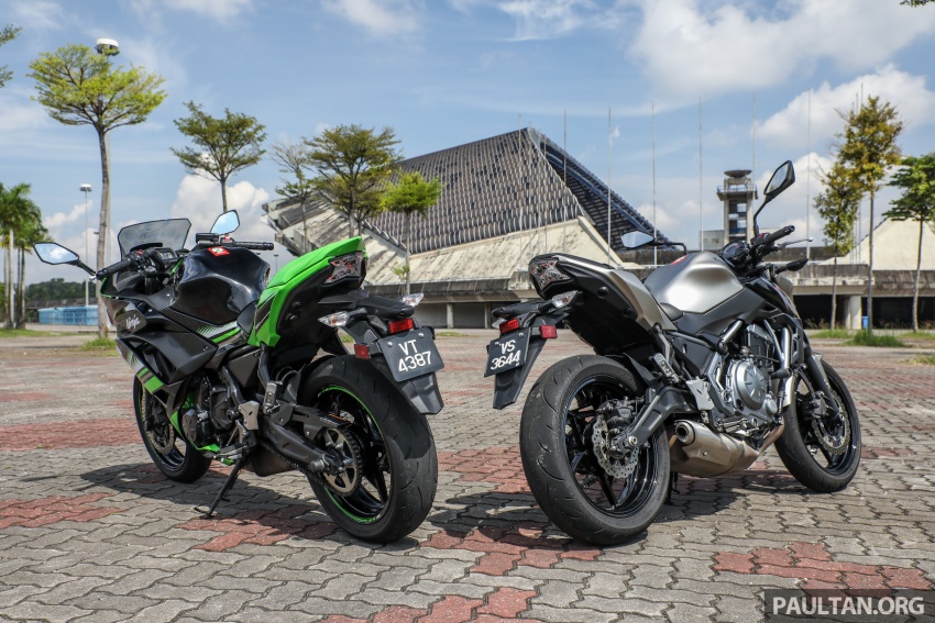 REVIEW: Kawasaki Ninja 650 and Z650 in Malaysia, RM36k-RM38k – fun with or without clothes on? 773488