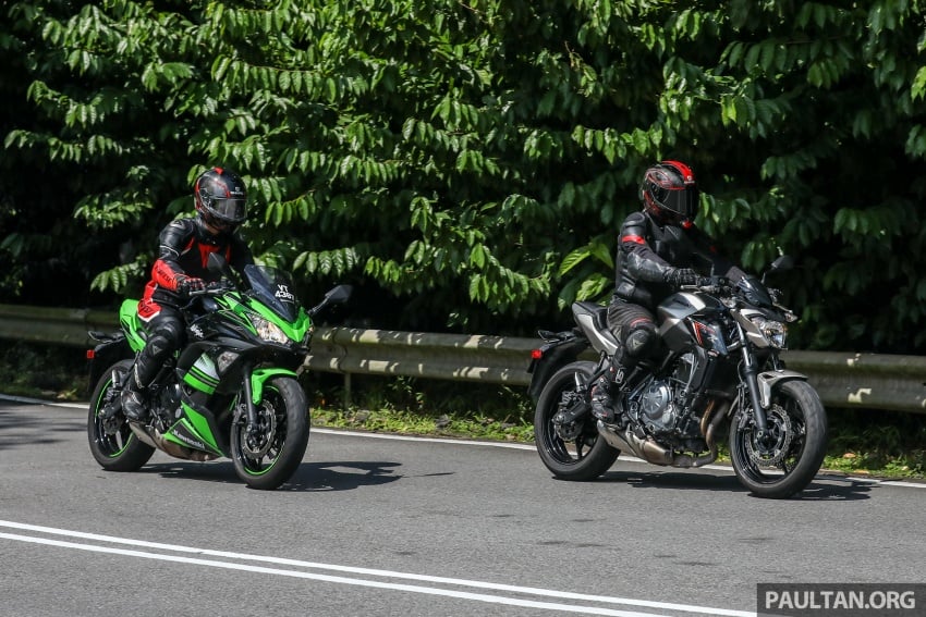 REVIEW: Kawasaki Ninja 650 and Z650 in Malaysia, RM36k-RM38k – fun with or without clothes on? 773489