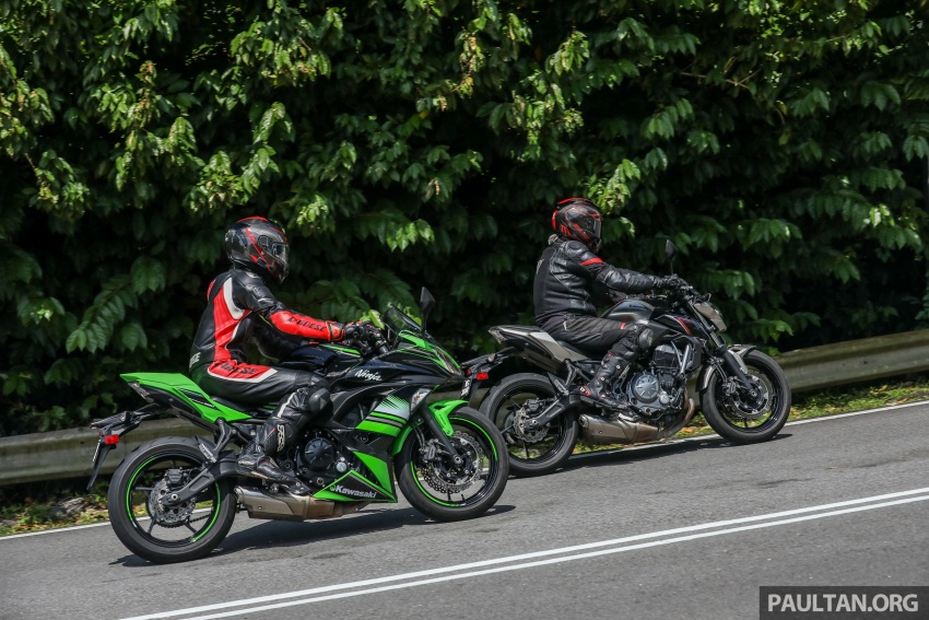 REVIEW: Kawasaki Ninja 650 and Z650 in Malaysia, RM36k-RM38k – fun with or without clothes on? 773493