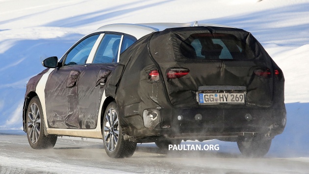 SPYSHOTS: Kia Ceed station wagon runs winter trials