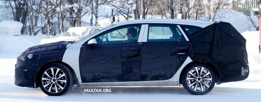 SPYSHOTS: Kia Ceed station wagon runs winter trials 784278