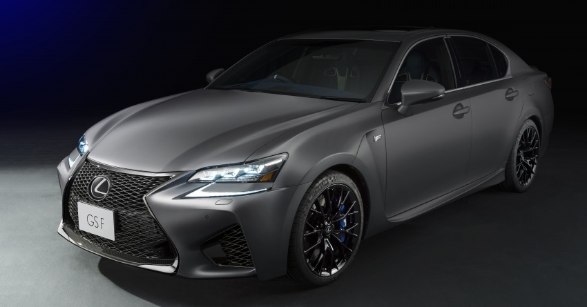 Lexus GS F and RC F 10th Anniversary limited-edition models go on sale in Japan – 15.5 to 17 million yen 773673