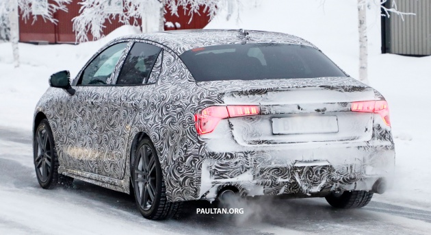 SPYSHOTS: Lynk & Co 03 sedan spotted again