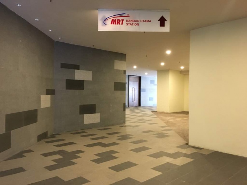 Laluan pejalan kaki yang menghubungkan stesen MRT Bandar Utama-One Utama mula dibuka hari ini 773319