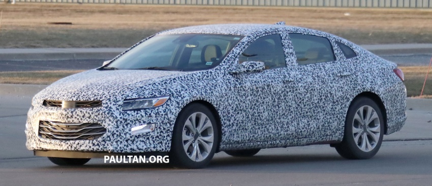 SPYSHOTS: 2019 Chevrolet Malibu seen testing again 773734