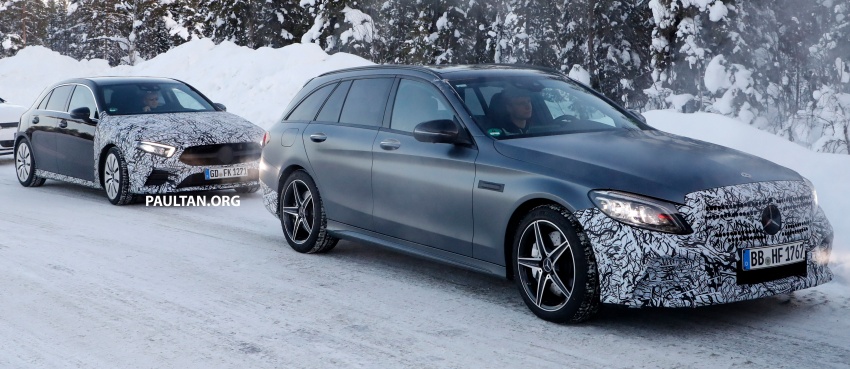 SPIED: 2018 Mercedes-AMG A35 shows more skin 782140
