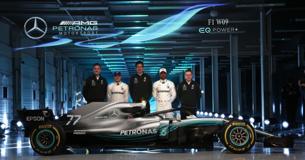 Mercedes-AMG F1 W09 EQ Power+ officially revealed