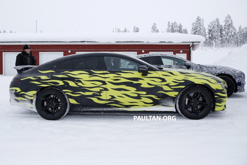 Mercedes-AMG teases its four-door GT before Geneva 780923