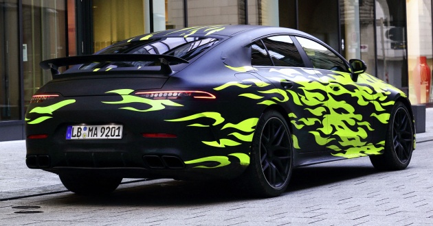 Mercedes-AMG teases its four-door GT before Geneva
