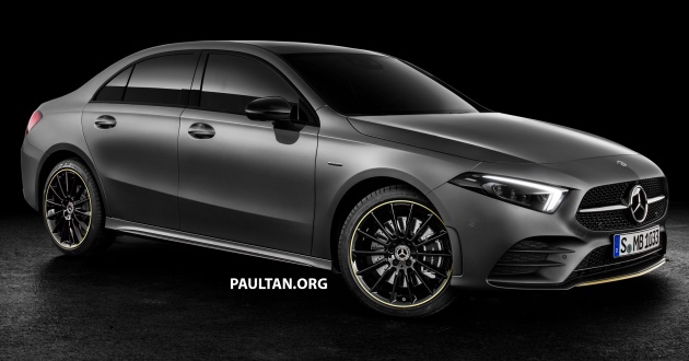 2018 Mercedes-Benz A-Class Sedan gets rendered