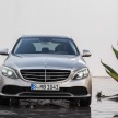 Mercedes-Benz C-Class W205 <em>facelift</em> – perincian lanjut