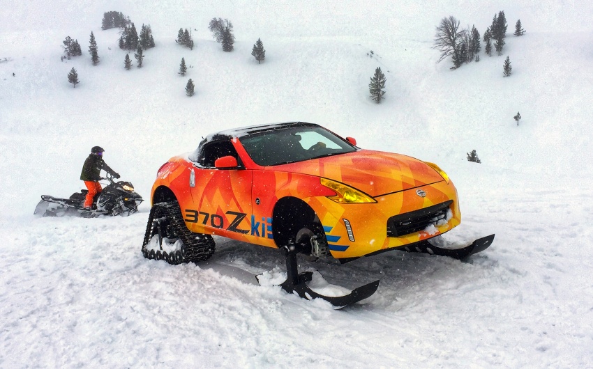 Nissan 370Zki – a 332 hp snow-conquering roadster 775055