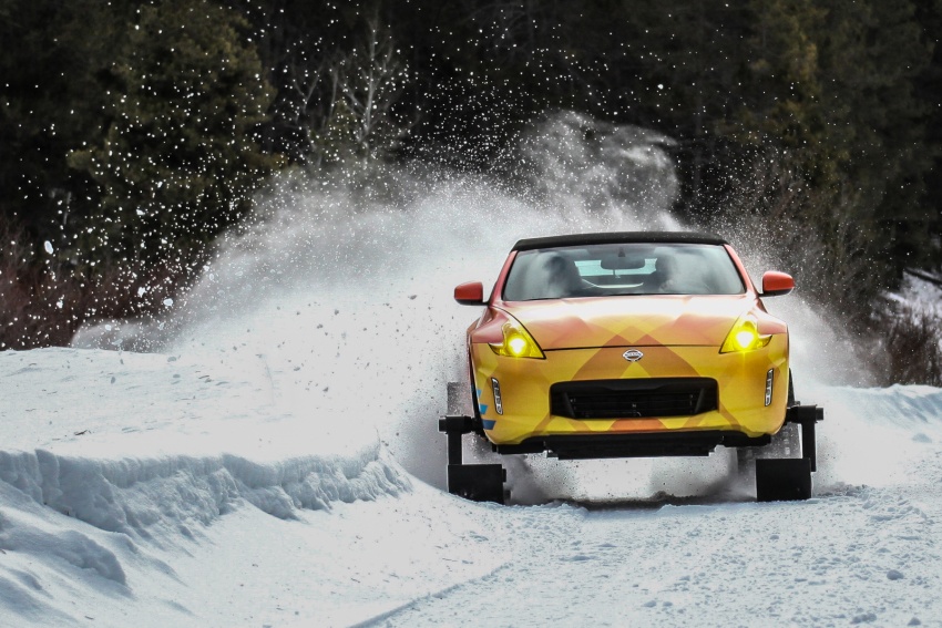 Nissan 370Zki – a 332 hp snow-conquering roadster 775031