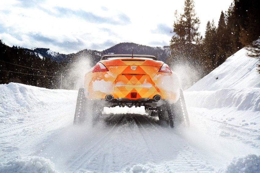 Nissan 370Zki – a 332 hp snow-conquering roadster 775032