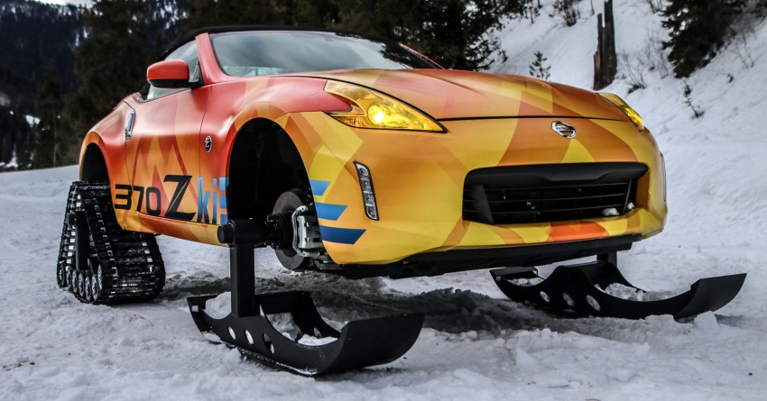Nissan 370Zki – a 332 hp snow-conquering roadster 775033