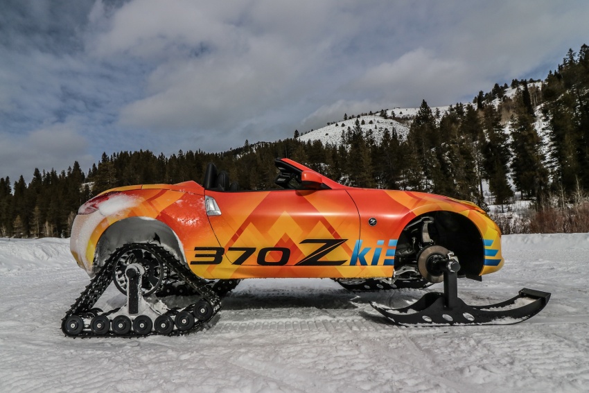 Nissan 370Zki – a 332 hp snow-conquering roadster 775036