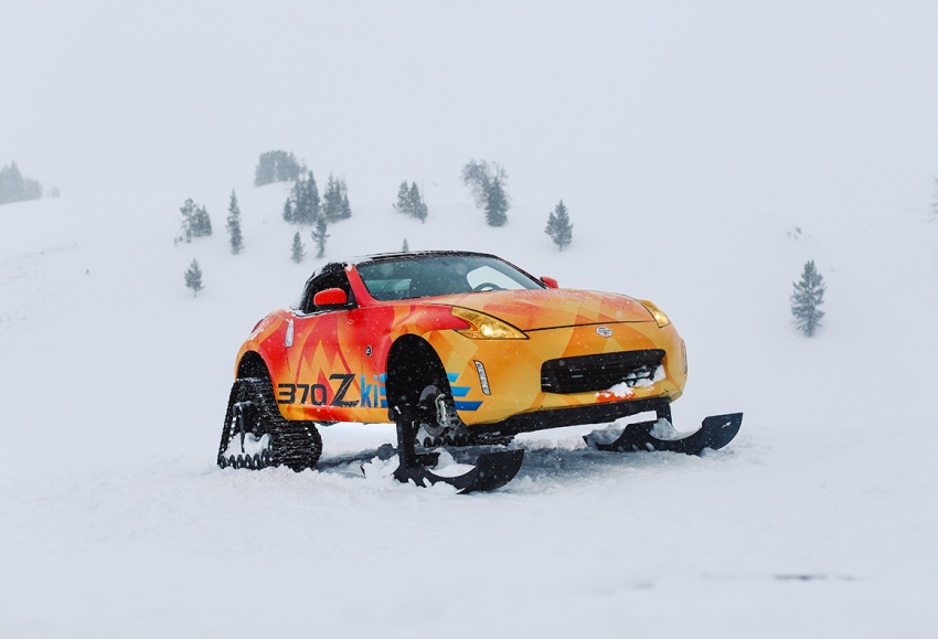 Nissan 370Zki – a 332 hp snow-conquering roadster 775039