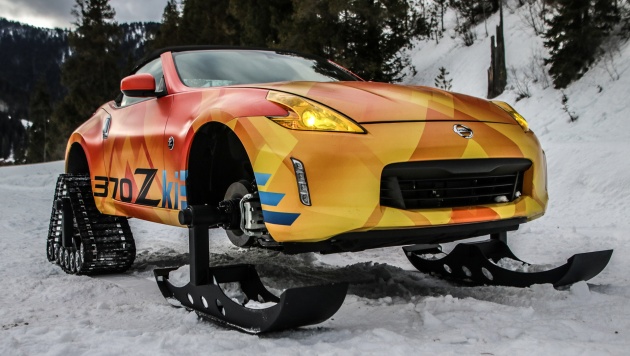 Nissan 370Zki – 332 hp RWD untuk dibelasah atas salji