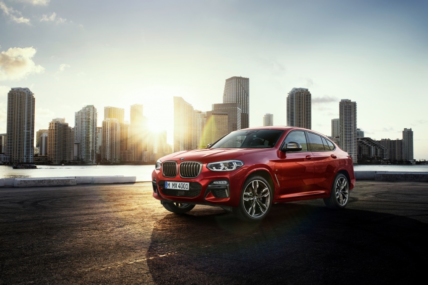 G02 BMW X4 unveiled with M40i and M40d variants 779212