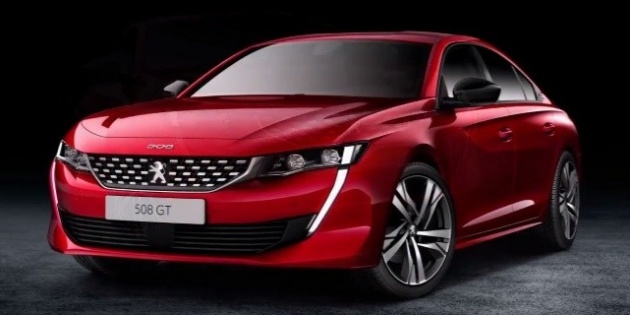 Peugeot 508 baharu – foto bocor sebelum ke Geneva