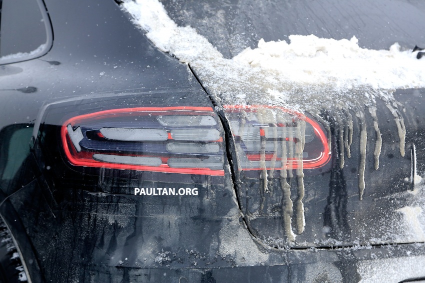 SPYSHOTS: 2019 Porsche Macan facelift in the cold 783595