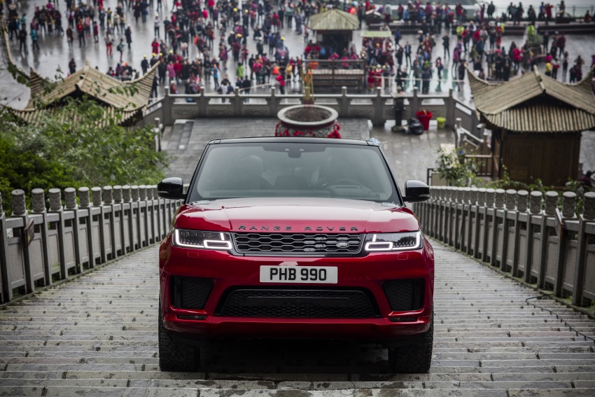 Range Rover Sport PHEV climbs China’s Dragon Road and Heaven’s Gate – 99 turns, 999 steps, 45 degrees 778089
