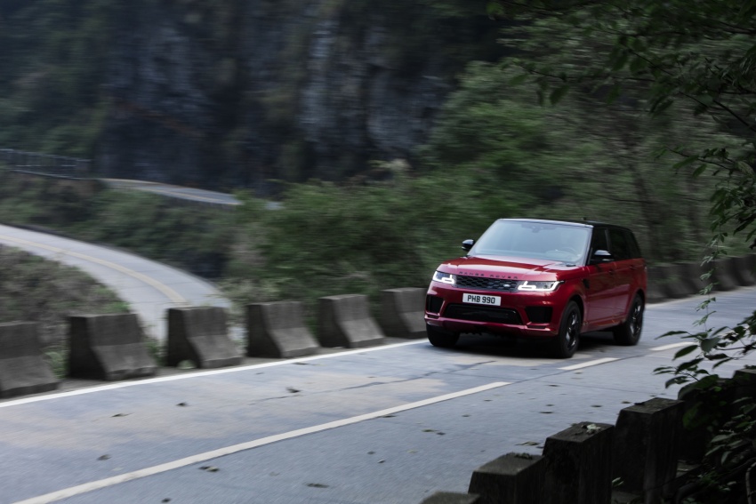 Range Rover Sport PHEV climbs China’s Dragon Road and Heaven’s Gate – 99 turns, 999 steps, 45 degrees 778099