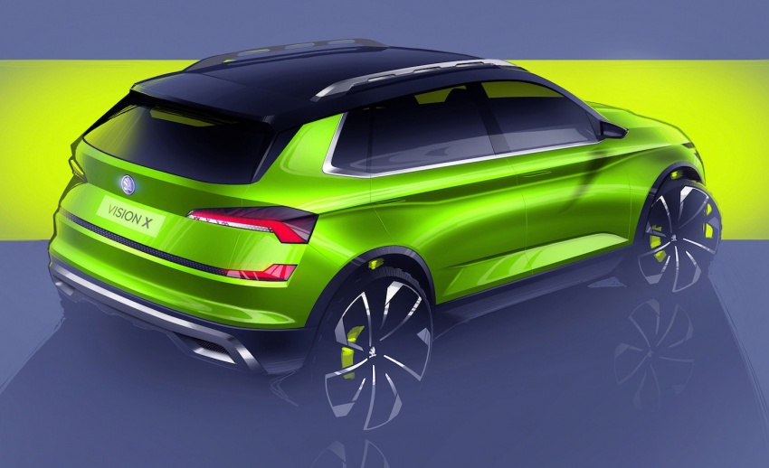 Skoda Vision X concept previews new B-segment SUV 773957