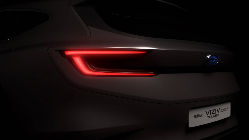 Subaru Viziv Tourer Concept teased, previews a wagon 779307